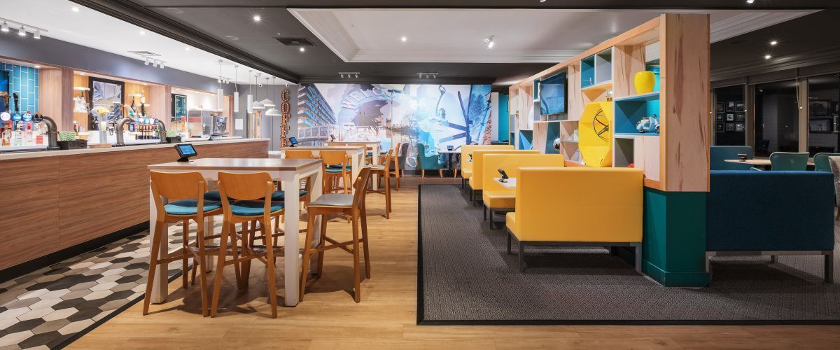 The Open Lobby at Holiday Inn Leeds Brighouse